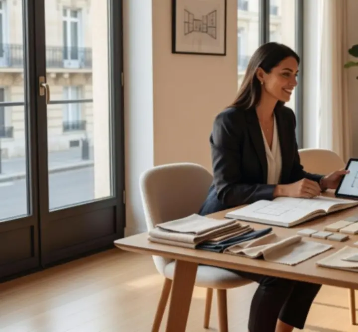 Première prise de contact en visioconférence entre Norvexxia Design et un client pour définir les besoins du projet.